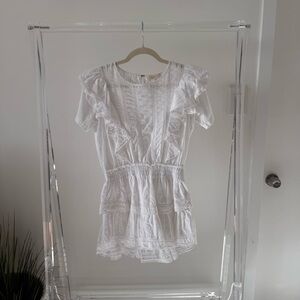 LoveShackFancy Natasha Heritage Mini Dress